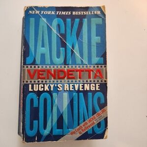 Jackie Collins Vendetta Lucky's Revenge Book